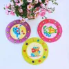 Jiamei Paper Products Creative Craft stickers, paper plate button stickers, plate stickers, children's DIY handmade stickers, decorative stickers details Picture